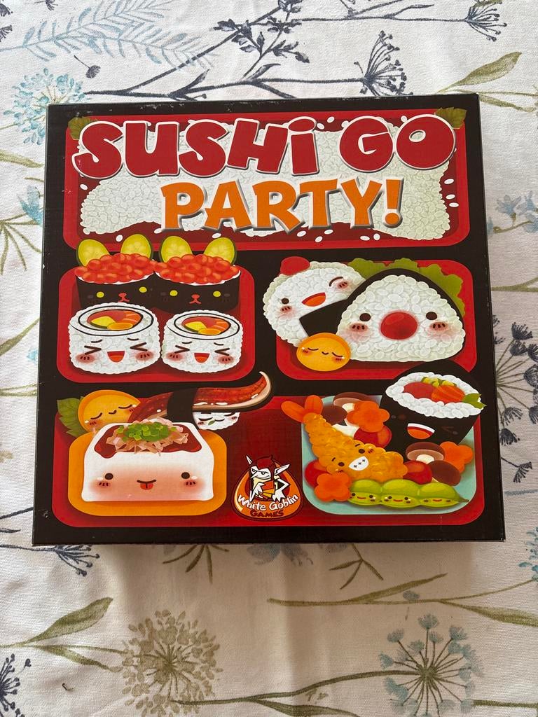 Sushi Go Party! Bordspel - Compleet en gesleeved, Hobby en Vrije tijd, Gezelschapsspellen | Bordspellen, Vijf spelers of meer
