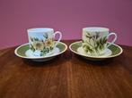 2 mooie vintage kop en schotel van Hutchenreuter, Ophalen of Verzenden