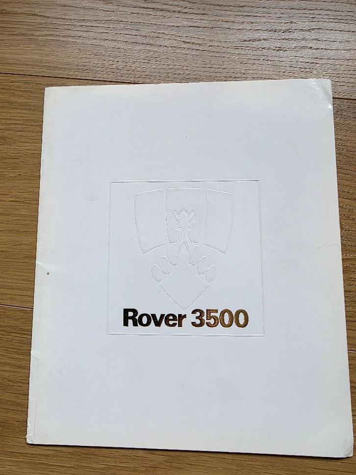 Japanse Rover SD1 3500 folder. ZEER ZELDZAAM, Boeken, Auto's | Folders en Tijdschriften, Nieuw, Overige merken, Ophalen