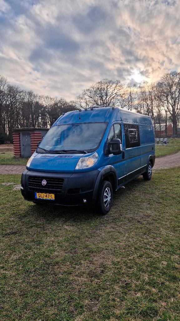Zelfbouw camper Fiat Ducato L3H2, Caravans en Kamperen, Campers, Particulier, tot en met 3, Buscamper of Camperbus, Fiat, Fiat