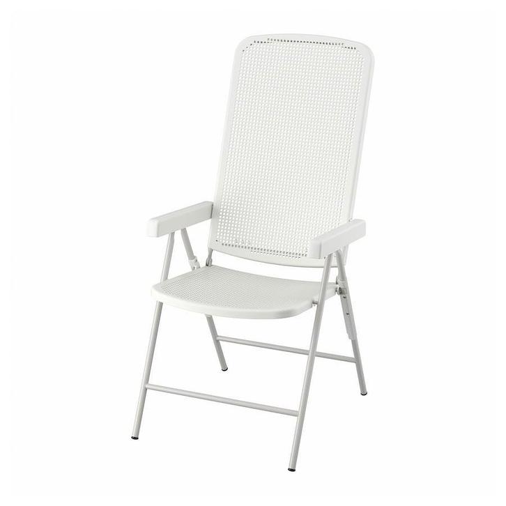 IKEA Torparö Tuinstoel Beige, Tuin en Terras, Tuinstoelen, Gebruikt, Kunststof, Inklapbaar, Ophalen