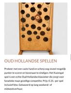 Oud hollandse spellen te huur - spellen - houten spellen, Ophalen, Gebruikt, Overige