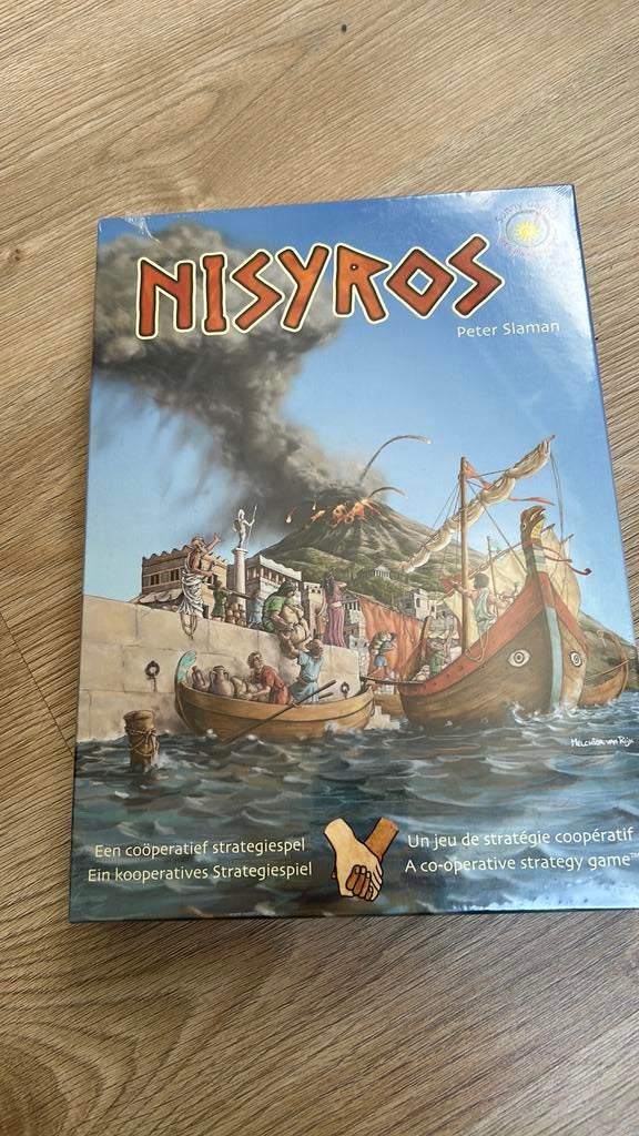 Nisyros bordspel, Hobby en Vrije tijd, Gezelschapsspellen | Bordspellen, Ophalen of Verzenden, Nieuw
