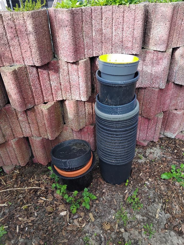 kunststof potten, Kunststof, Gebruikt, Minder dan 30 cm, Minder dan 60 cm