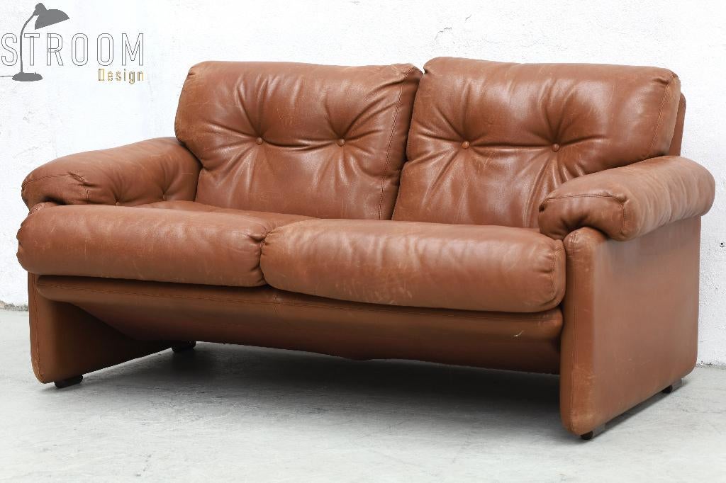 B&B Italia Coronado Lounge Bank Jaren 70 Vintage Design, Ophalen, Gebruikt, Zie website, 75 tot 100 cm