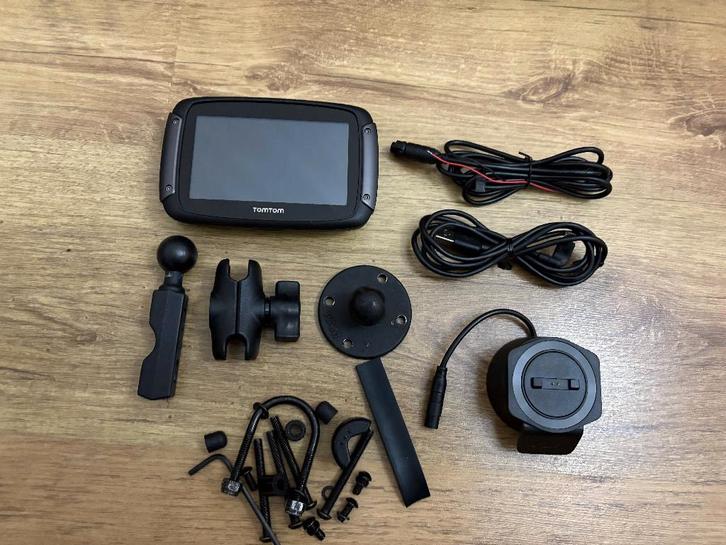 Tomtom Rider 550 Wifi World met LifeMaps-Traffics en Flits, Motoren, Accessoires | Navigatiesystemen, Gebruikt, Ophalen of Verzenden