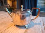 Antieke Verzilverde Theepot C. Kurz & Co Tiel 1681, Antiek en Kunst, Ophalen of Verzenden, Zilver