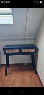 Sidetable Java met laden 
 77.5x80x30 cm, Eenpersoons, Wit, Ophalen of Verzenden, 80 cm