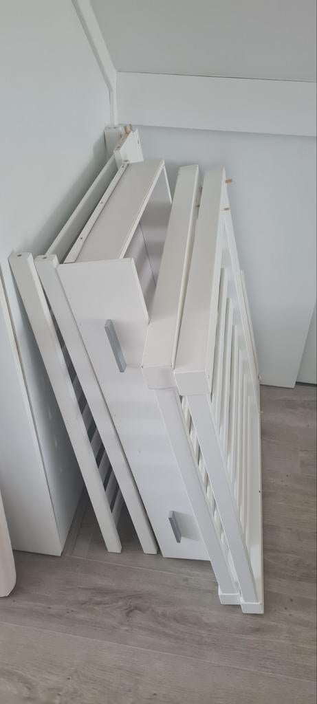 Bopita - box - brent - lade - boxmatras, Kinderen en Baby's, Boxen, Ophalen, Gebruikt, Lade