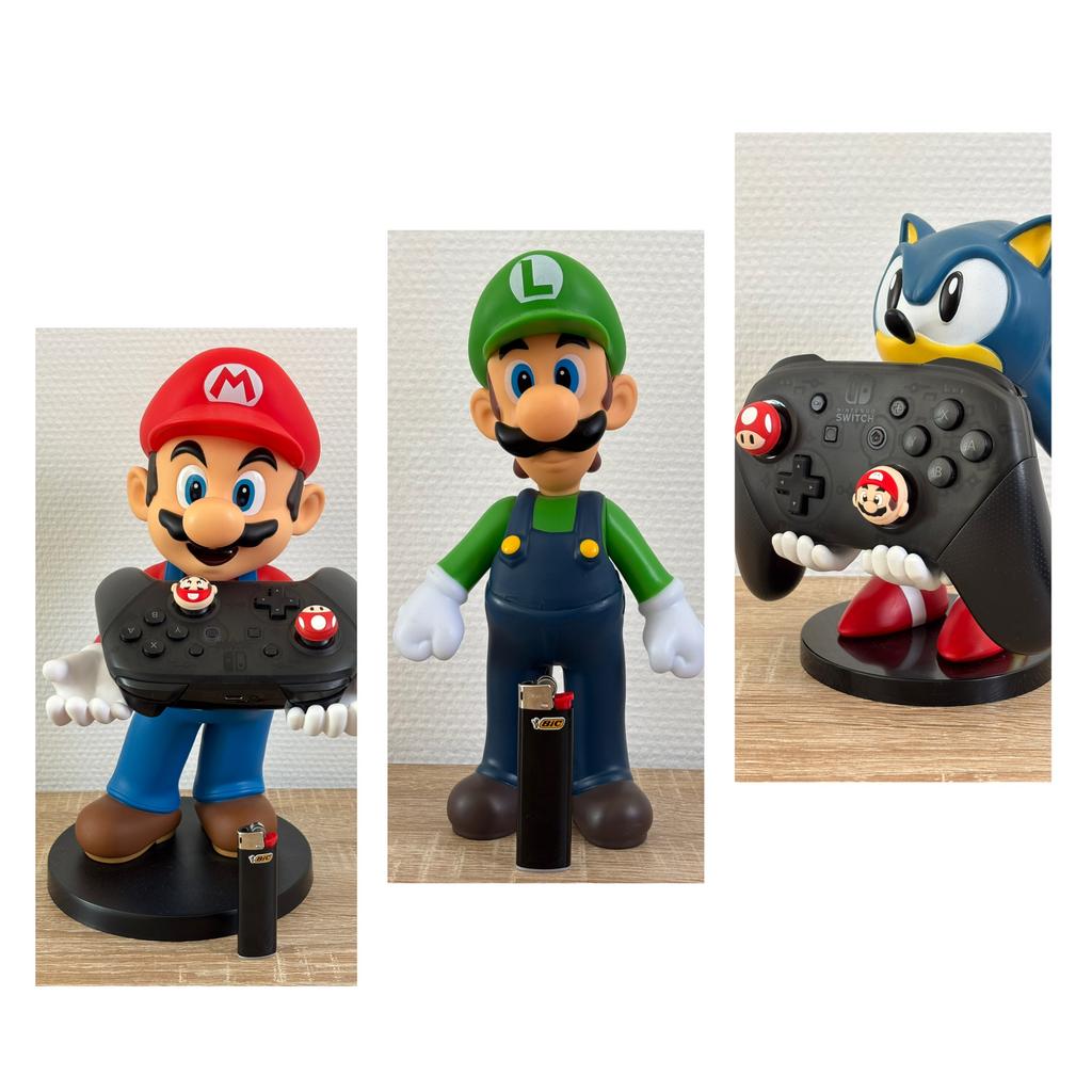 Nintendo Mario Luigi Sega Sonic, Verzamelen, Ophalen of Verzenden, Zo goed als nieuw