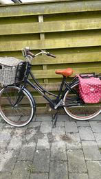 popal damesfiets,zwart,mt 48, Fietsen en Brommers, Fietsen | Dames | Omafietsen, 47 tot 50 cm, Ophalen, Gebruikt, Versnellingen