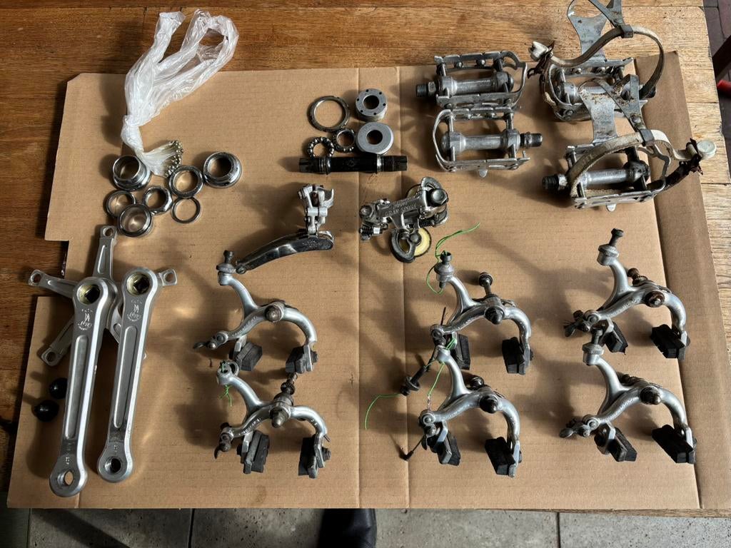 Lot Campagnolo Nuovo Gran Sport, Ophalen of Verzenden, Racefiets