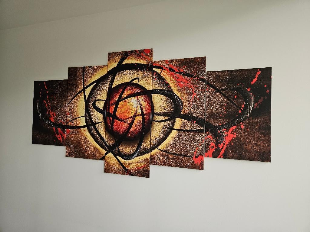 Te koop 5-luik schilderij, Antiek en Kunst, Ophalen