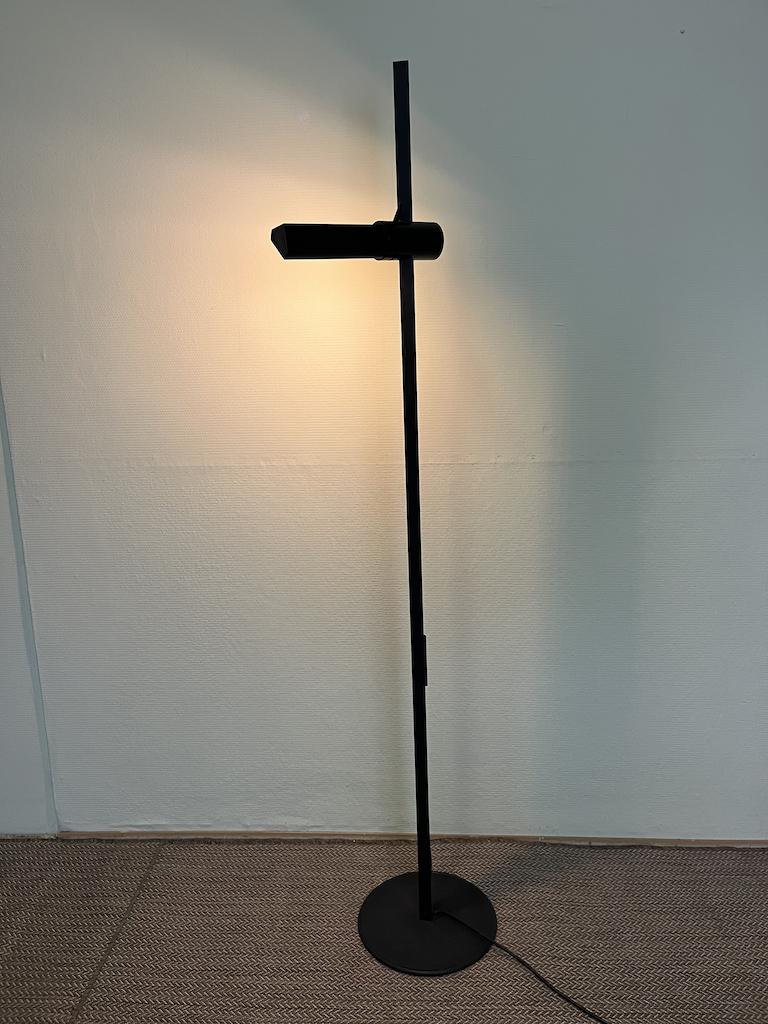Luci Italia, zwarte staande lamp model CB2, Ophalen of Verzenden