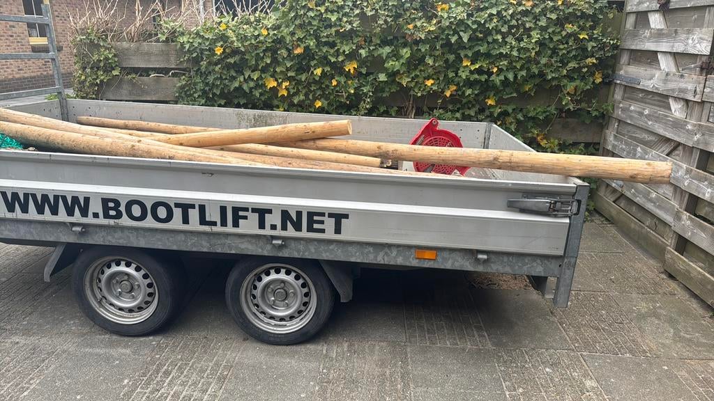 boom /paal/palen  /lengte 2 meter / 3 meter🌸🌸🌸, Ophalen, Zo goed als nieuw, 250 cm of meer, Palen