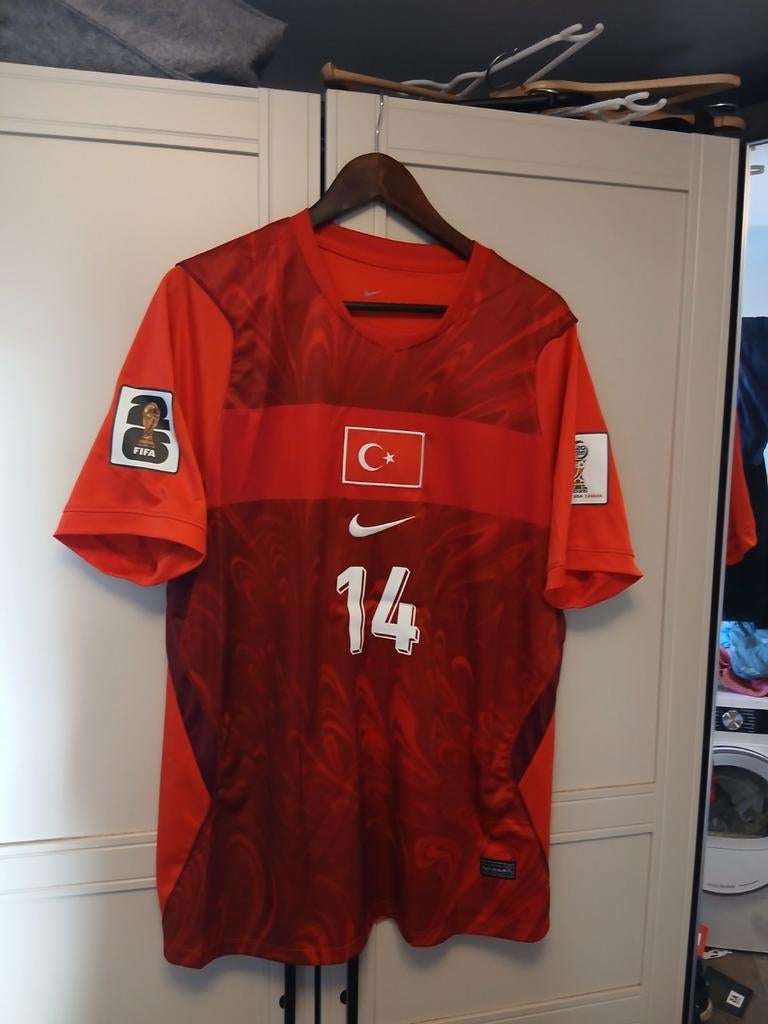 Shirt Turkije WK 2026 Abdulkerim 14 XL, Maat XL, Ophalen of Verzenden, Nieuw, Shirt