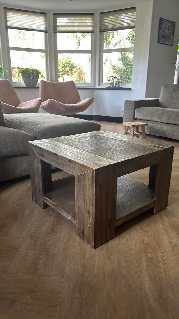 Salontafel Bassano lijn (Pronto), Ophalen, Vierkant, 50 tot 100 cm, Minder dan 50 cm