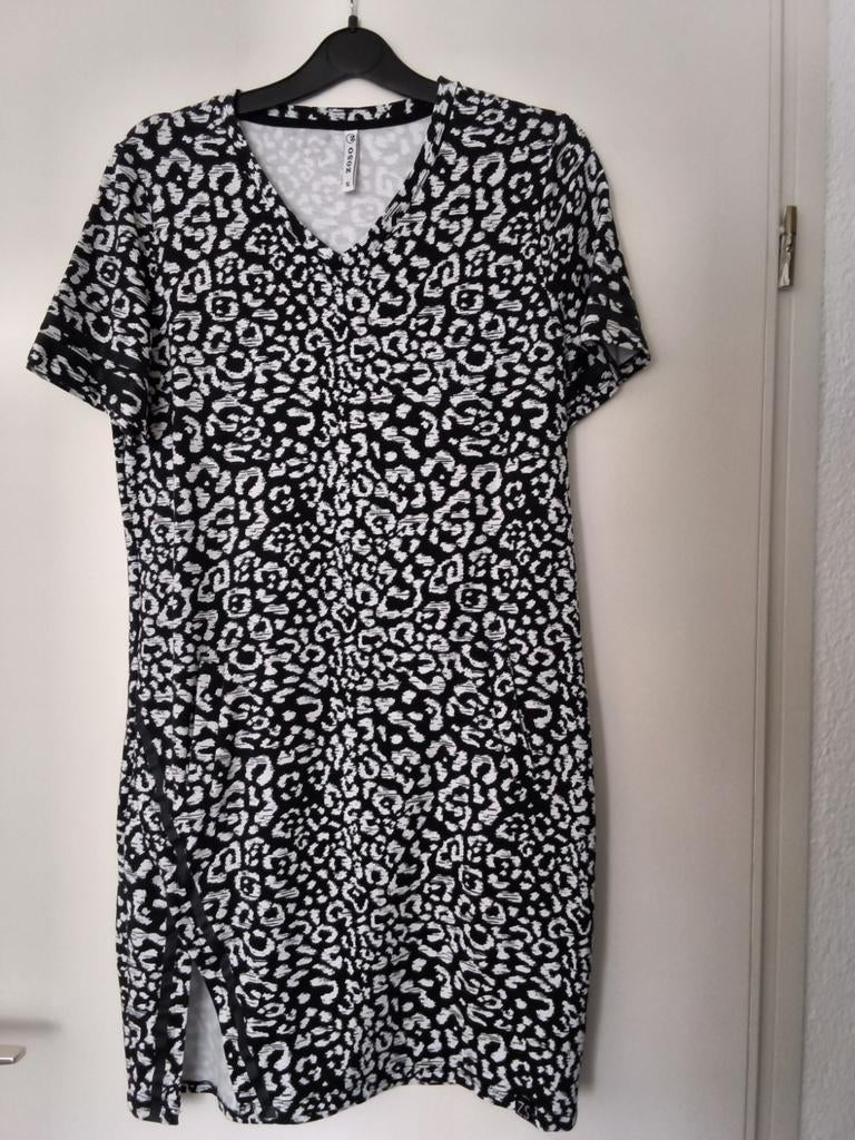 Dames zomer jurk kleur donkerblauw/wit maat S merk Zoso, Blauw, Nieuw, Ophalen of Verzenden, Maat 36 (S)