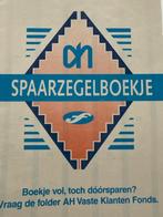 Spaarzegel boekjes spaarzegelboekjes AH vintage jaren 70/80, Ophalen of Verzenden, Winkel, Super of Benzinepomp, Volle spaarkaart