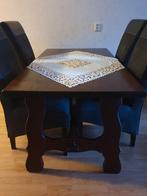 Te koop t.e.a.b. Eikenhouten tafel, Ophalen, Gebruikt, 50 tot 100 cm, 100 tot 150 cm