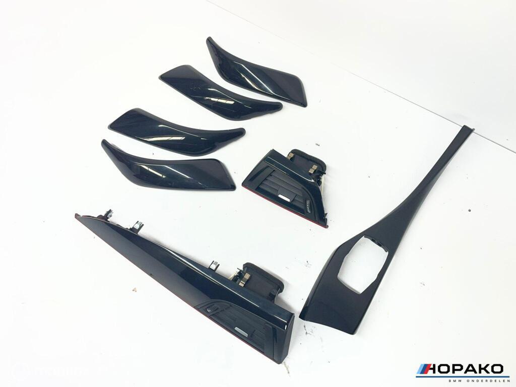 Interieurlijsten hoogglans zwart ORIGINEEL BMW F2x, Gebruikt, Einsteinlaan 5 rijswijk, Bmw, Ophalen of Verzenden