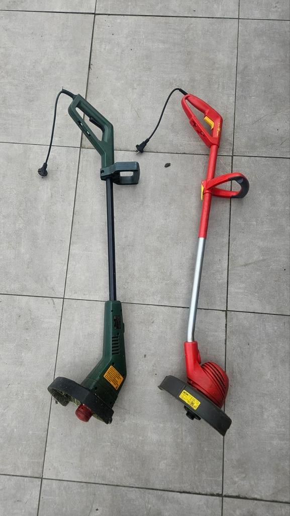 Nog prima werkende grastrimmers Black & Decker en Wolf Garte, Tuin en Terras, Grastrimmers, Gebruikt, Black & Decker, Wolf Garten