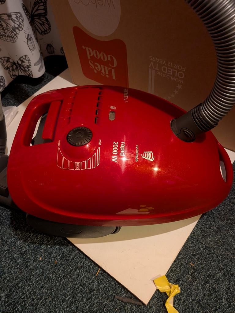 Stofzuiger, Ophalen of Verzenden, Gebruikt