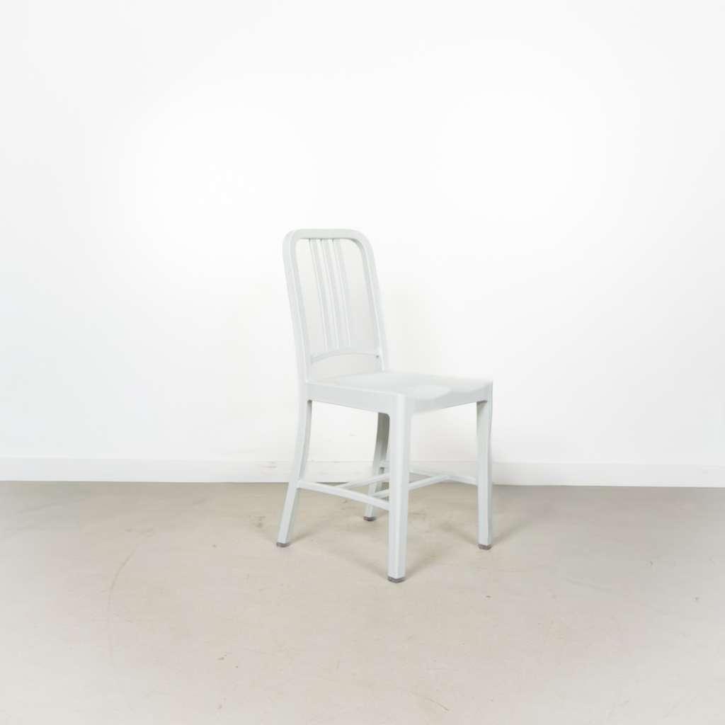 29x Emeco 111 Navy Stoel Wit Kunststof