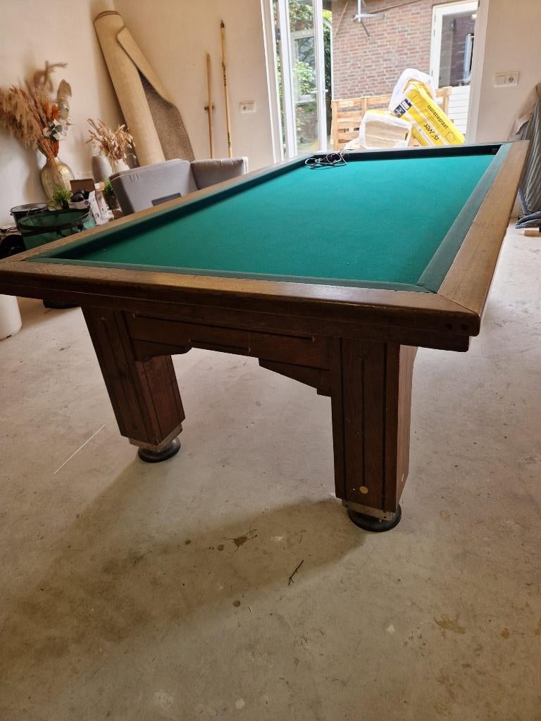 Gratis af te halen: carambole biljarttafel (verwarmd), Ophalen, Gebruikt, Biljarttafel