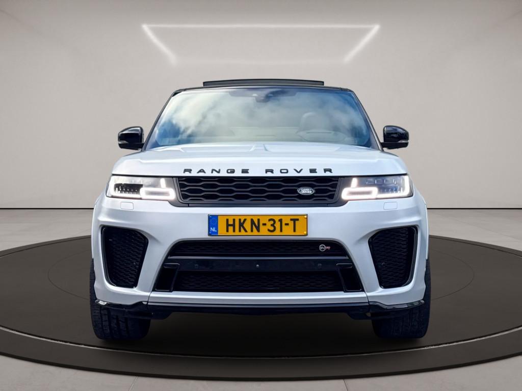 Land Rover RANGE ROVER SPORT 5.0 V8 SC SVR * MATTE SILVER SV, Auto's, Land Rover, Automaat, Gebruikt, Verwarming stoelen achter