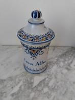 Oude apothekers pot - Cera alba, Gebruikt, Overige typen, Ophalen of Verzenden, Overige stijlen