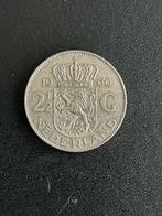 Rijksdaalder ZILVER 1960 Topkwaliteit, Koningin Juliana, Zilver, Ophalen of Verzenden, Losse munt