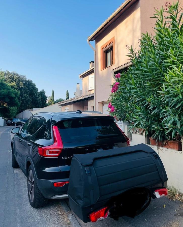 TE HUUR trekhaakkoffer Thule kantelbaar, Auto diversen, Bagagerekken, Nieuw, Ophalen