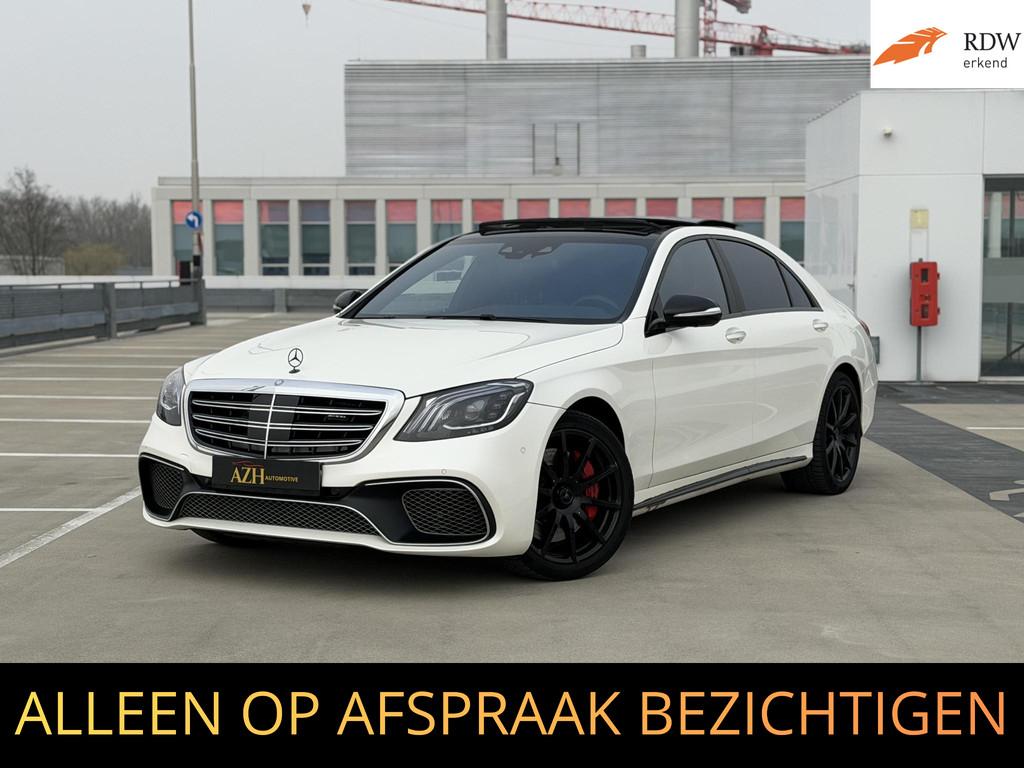 Mercedes-Benz S-klasse AMG 63 4Matic Lang S63 | VOL, Auto's, Mercedes-Benz, Automaat, 5461 cc, Gebruikt, Wit