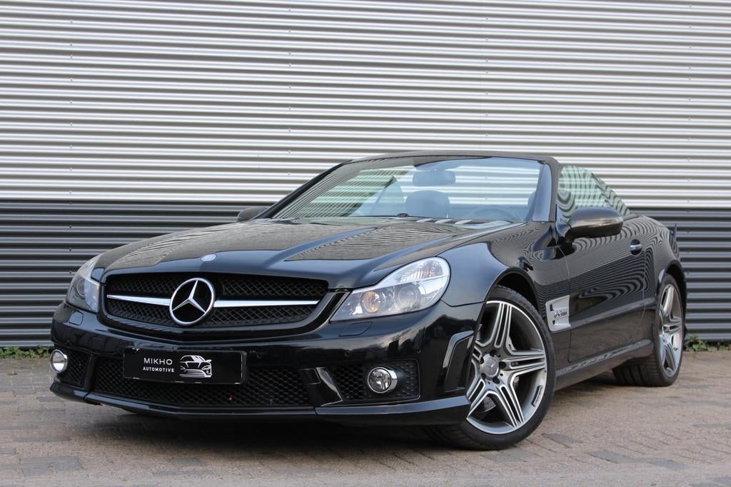 Mercedes-Benz SL-klasse AMG 63 | Cabrio | Stoelkoeling | Nek, Auto's, Mercedes-Benz, Automaat, Traction-control, Achterwielaandrijving
