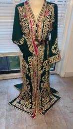 Nieuwe Groene Takchita met Gouden Borduurwerk, Kleding | Dames, Gelegenheidskleding, Overige typen, Nieuw, Groen, Ophalen