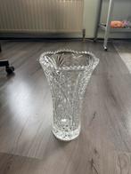 Zwaar cristallen bloemen vaas, Ophalen, Overige kleuren, Minder dan 50 cm, Glas