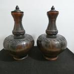 Aziatische vaas - terracotta - India ?? [970], Ophalen