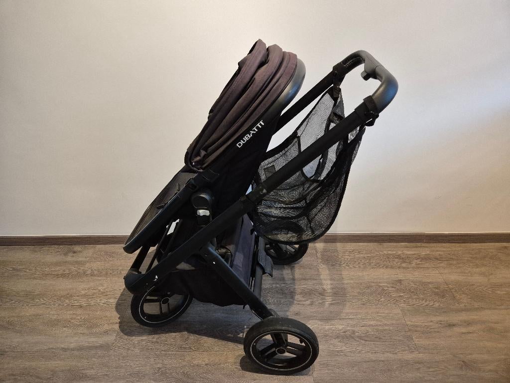 Dubatti kinderwagen, Gebruikt, Verstelbare duwstang, Ophalen, Kinderwagen