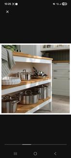 IKEA Tornviken Keukeneiland - Wit - Zeer Goede Staat, Ophalen, 100 tot 150 cm, 75 cm of meer, Wit