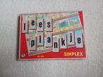 Vintage Simplex Leesplankje - Leer Spellen, Ophalen of Verzenden