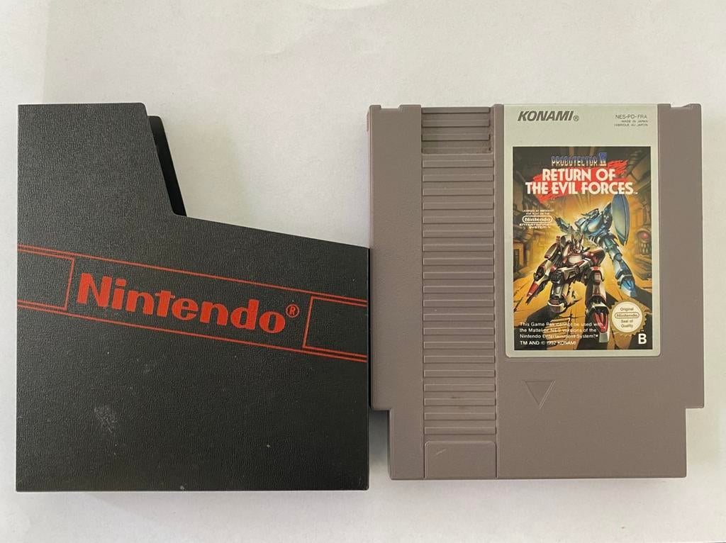 Probotector 2 return of the evil forces NES met hoes, Spelcomputers en Games, Games | Nintendo NES, Avontuur en Actie, 1 speler
