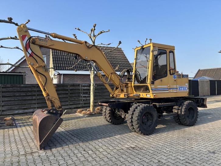 Etec 808M Zwenkgiek, Bak, 8.5-Tons Mobiele kraan. (bj 1995), Zakelijke goederen, Machines en Bouw | Kranen en Graafmachines, Graafmachine