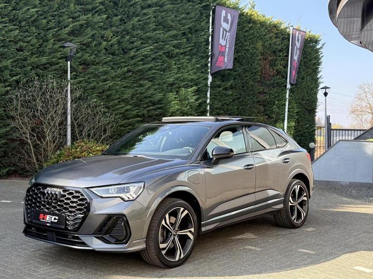 Audi Q3 Sportback 45 TFSI e S Edition Pano|Matrix|Keyl|Trekh, Auto's, Audi, Bedrijf, Te koop, Q3, ABS, Achteruitrijcamera, Adaptive Cruise Control