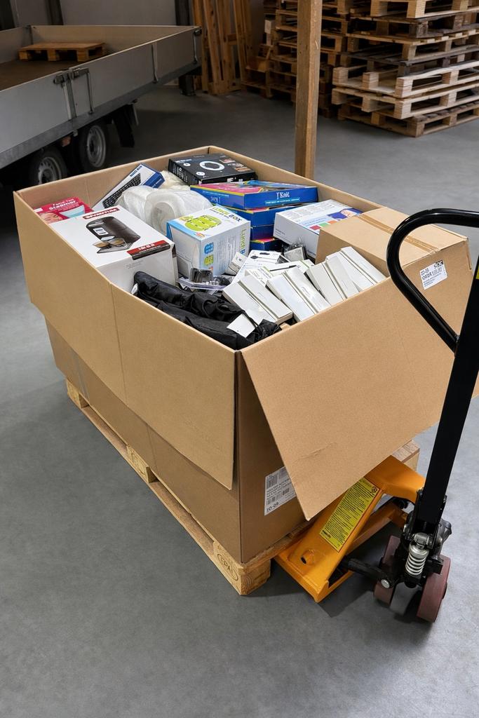 Mix pallet partijhandel | Altijd voorraad | Partij handel, Zakelijke goederen, Partijgoederen en Retail | Partijgoederen, Tappo