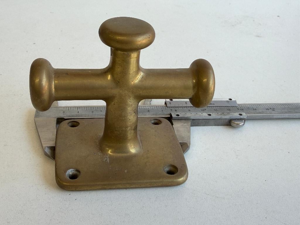 Bronzen bolder, Ophalen of Verzenden, Gebruikt, Lijn of Blok