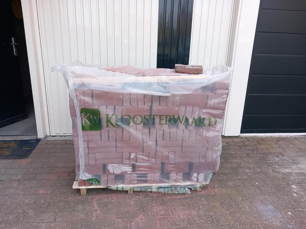Nieuwe Kloosterwaard bakstenen - Pallet, Ophalen, Nieuw, Bakstenen