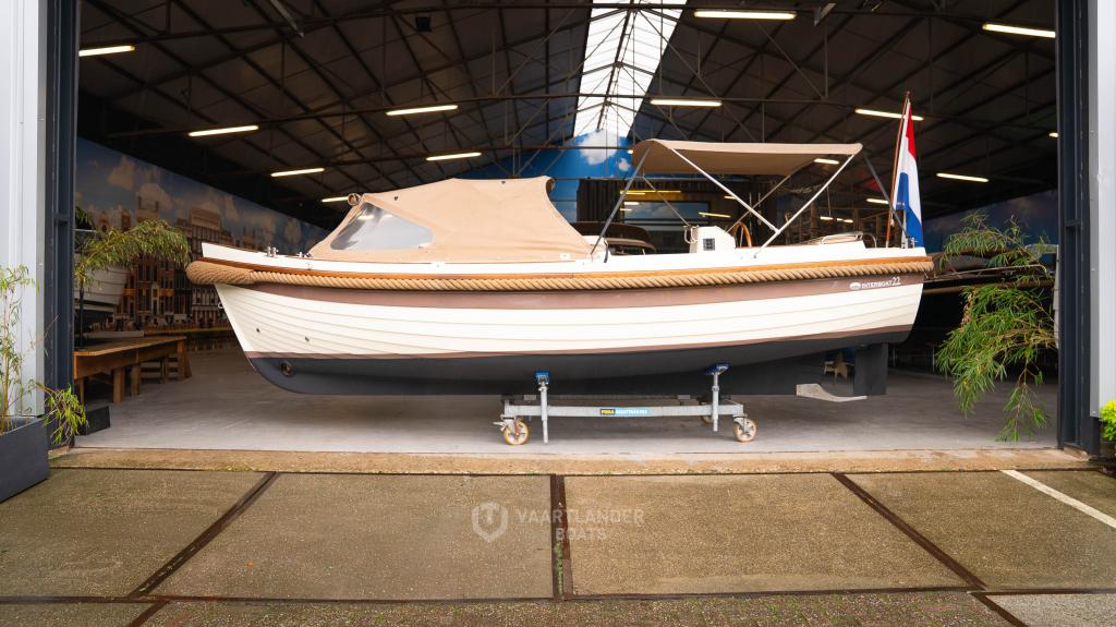 Interboat 22 Xplorer | Diesel & boegschroef (bj 2009), Watersport en Boten, 10 tot 30 pk, Gebruikt, 6 meter of meer, Diesel