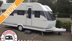 Hobby De Luxe 460 LU, Caravans en Kamperen, Rondzit, Hobby, Schokbreker, 5 tot 6 meter
