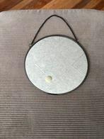Zgan. Mooie hangspiegel, Minder dan 50 cm, Rond, Ophalen of Verzenden, Zo goed als nieuw